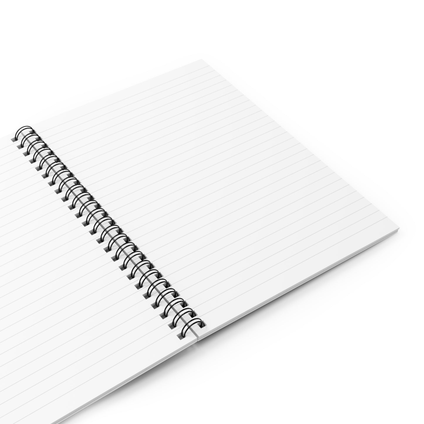 Spiral Notebook - Turn the Page and Write Your Own Story - Ruled Line