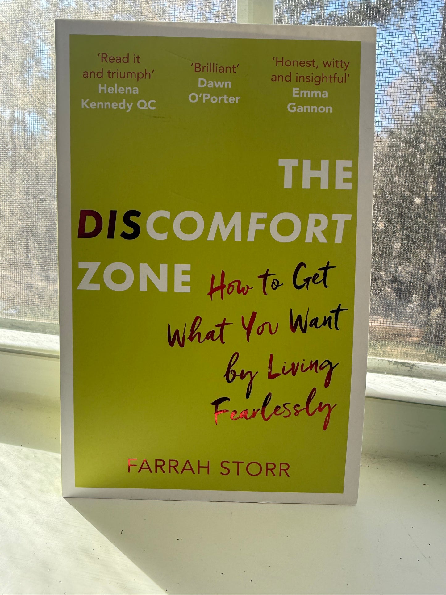 *NEW* The Discomfort Zone by Farrah Storr