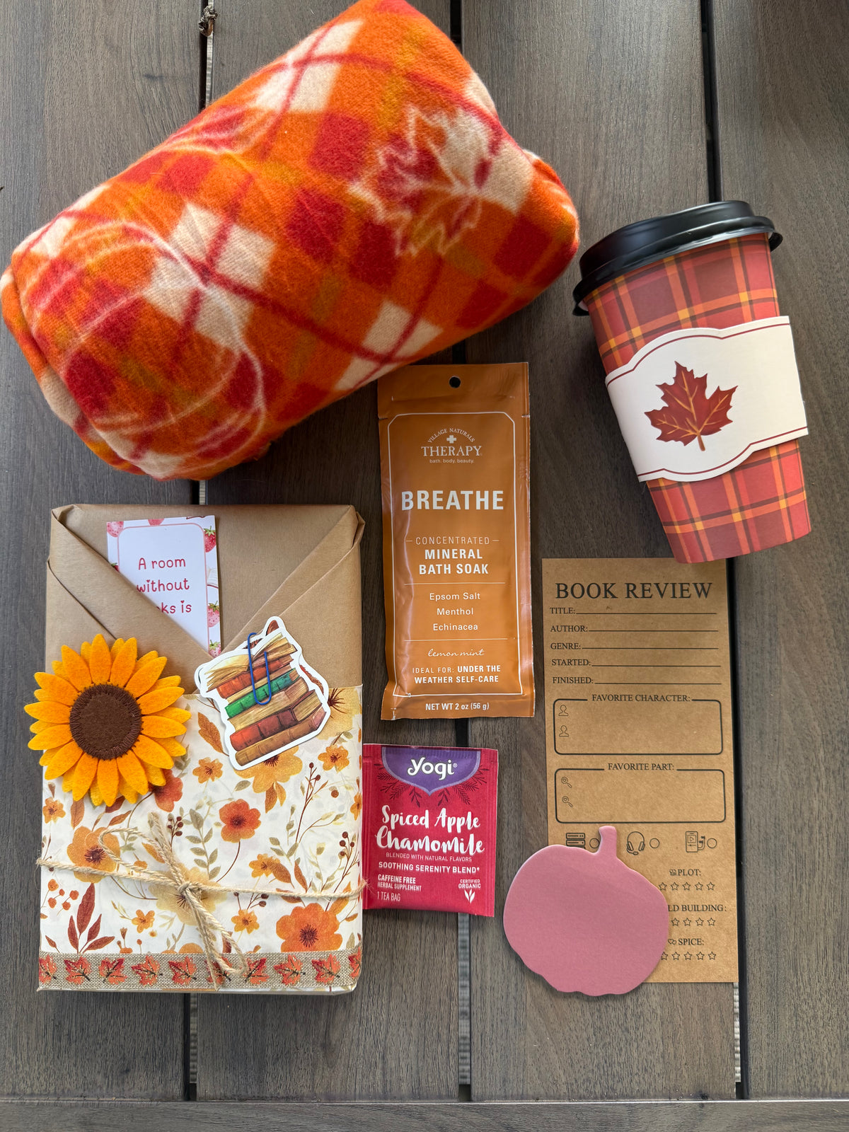 Cozy Up & Read Book Box - October