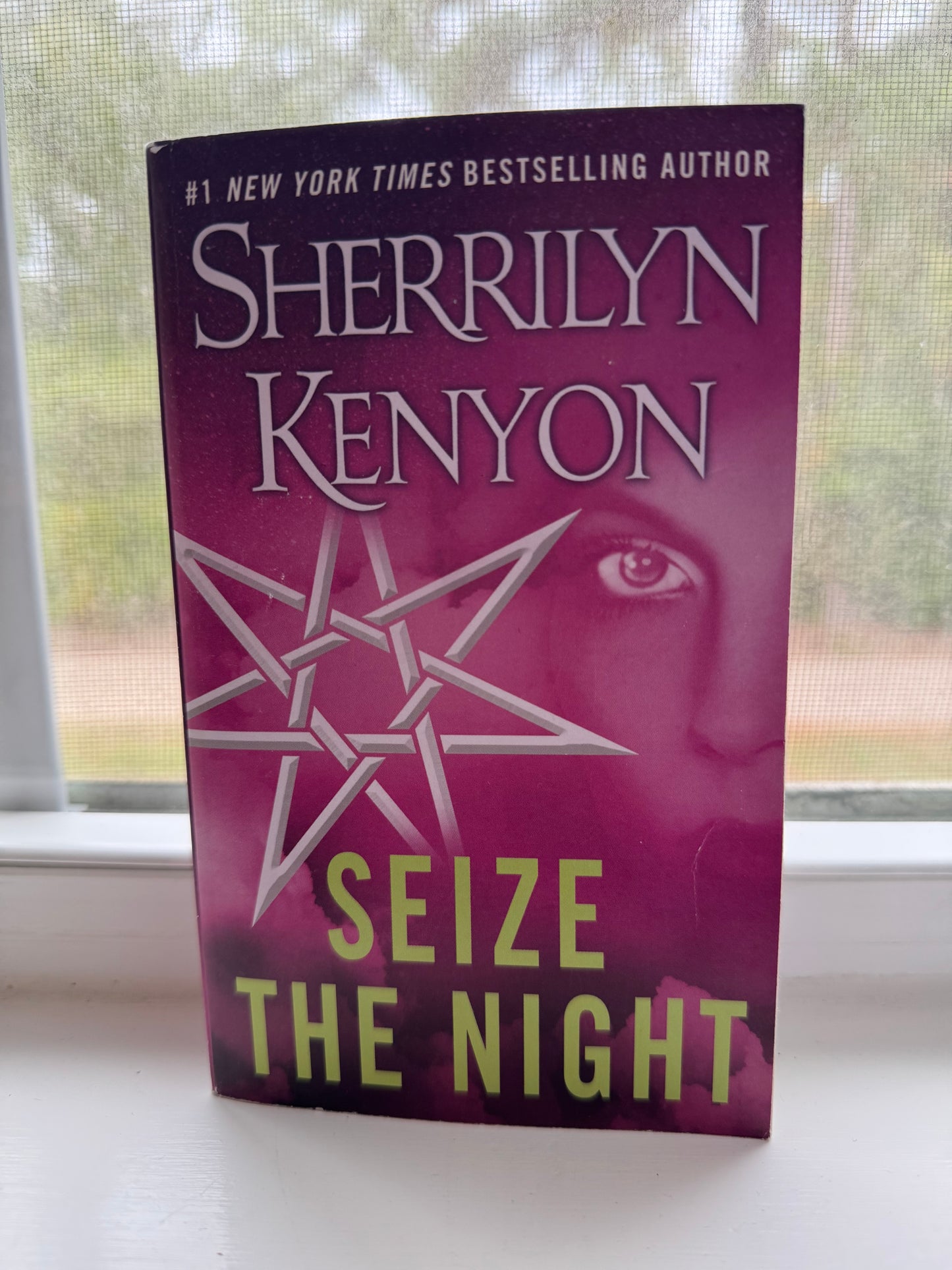 Book called Seize the Night by Sherrilyn Kenyon
