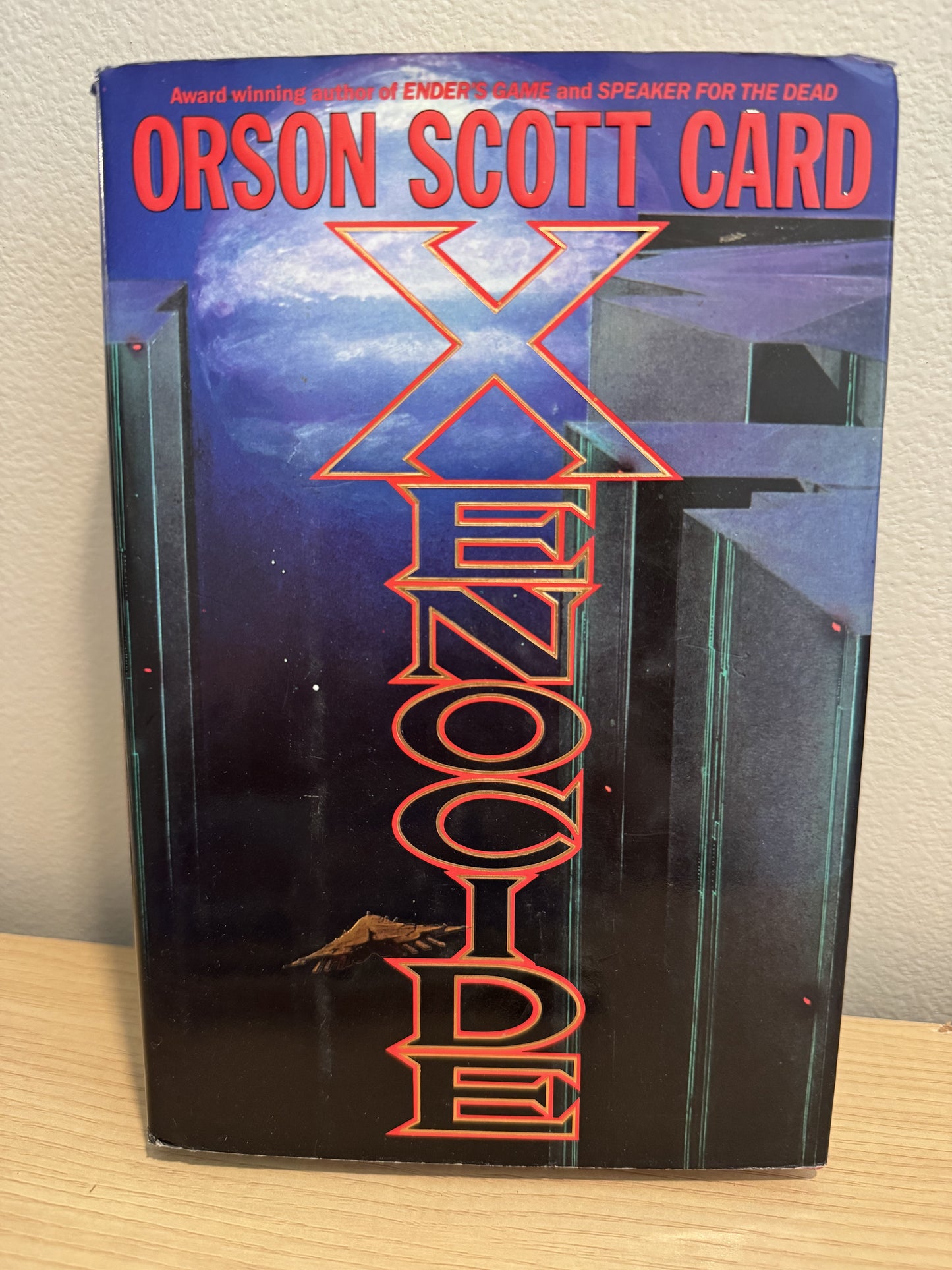 Book cover with title Xenocide