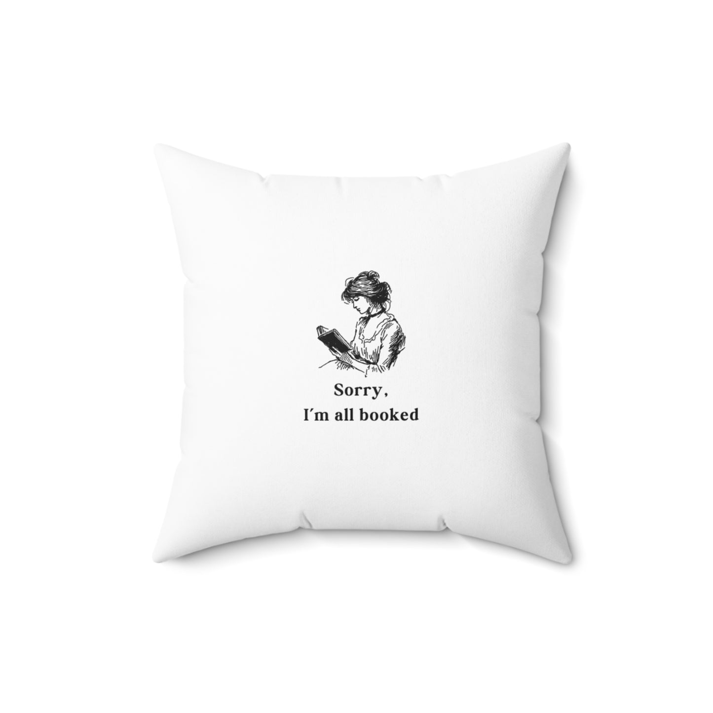 Spun Polyester Square Pillow