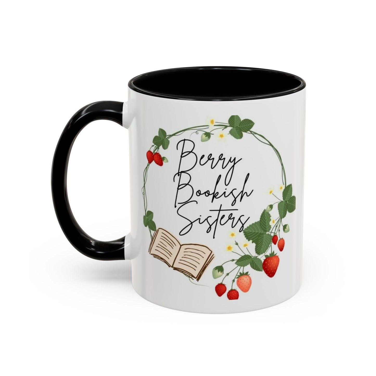 Berry Bookish Sisters Coffee Mug (11oz)