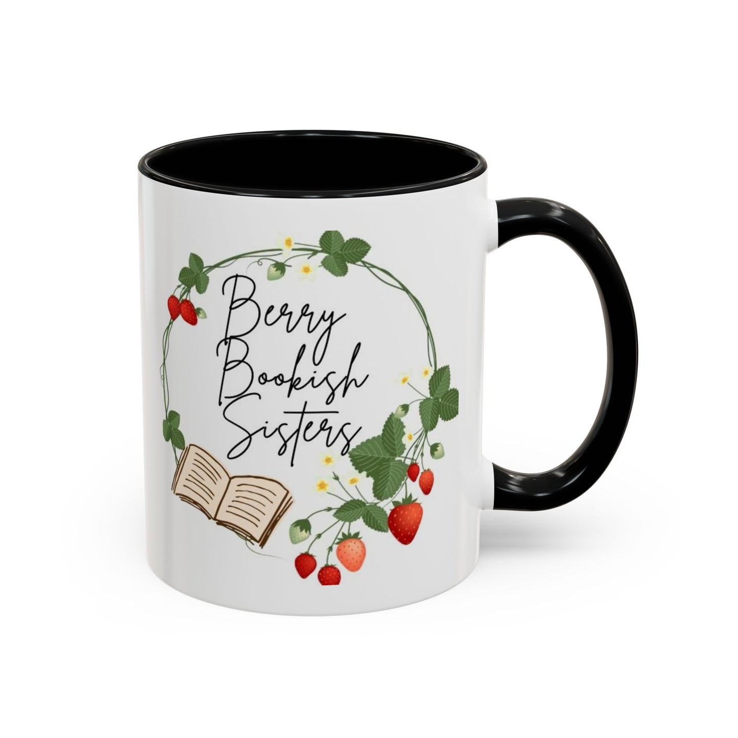 Berry Bookish Sisters Coffee Mug (11oz)