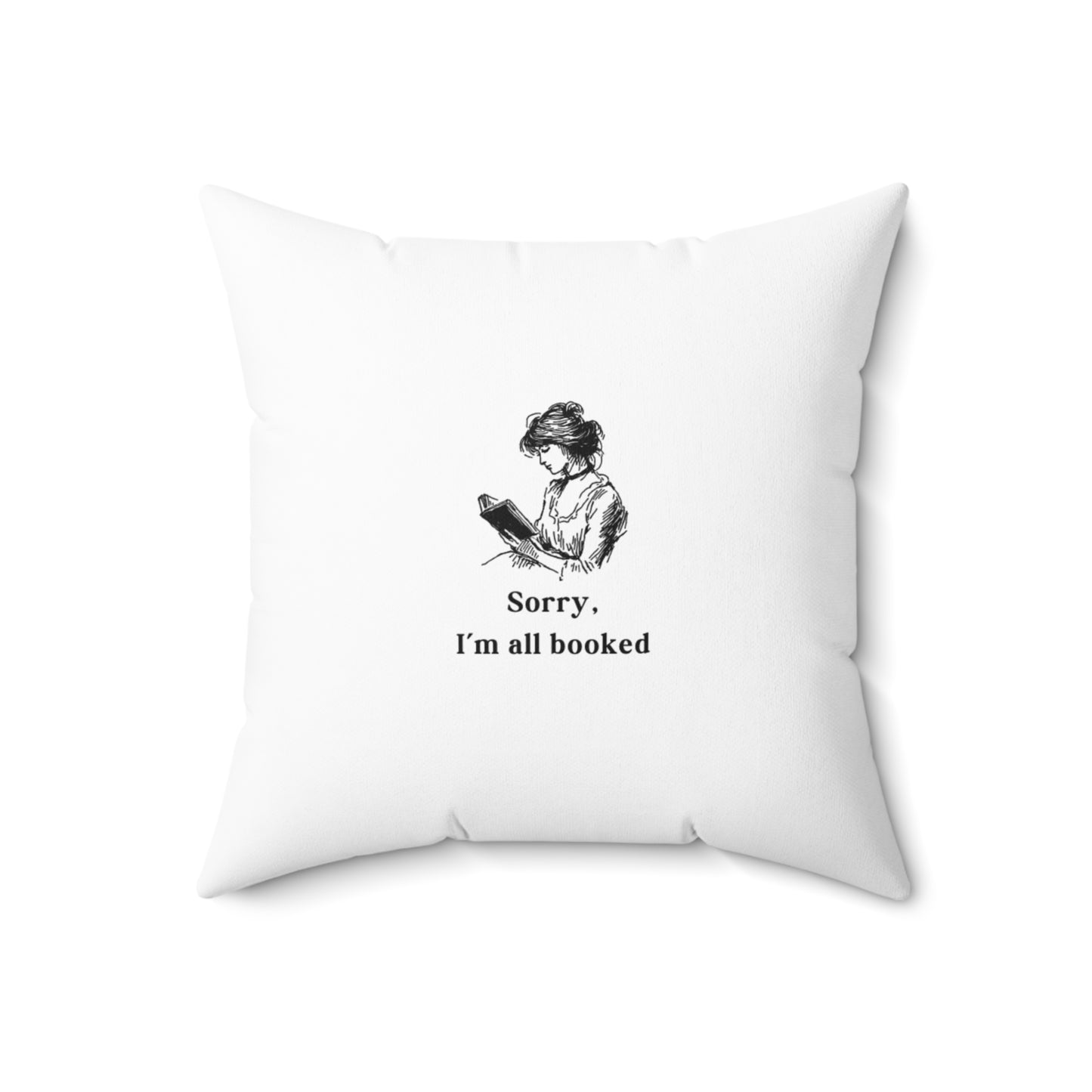 Spun Polyester Square Pillow