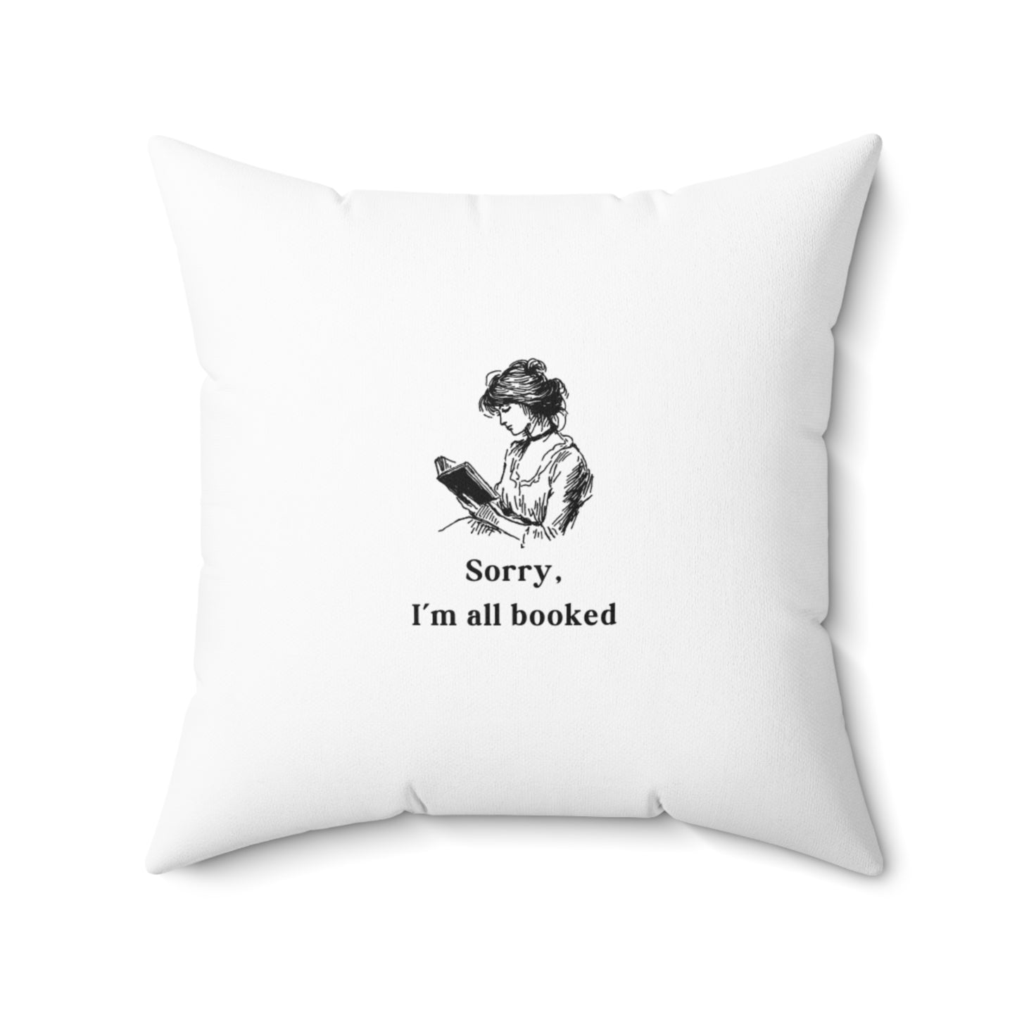Spun Polyester Square Pillow