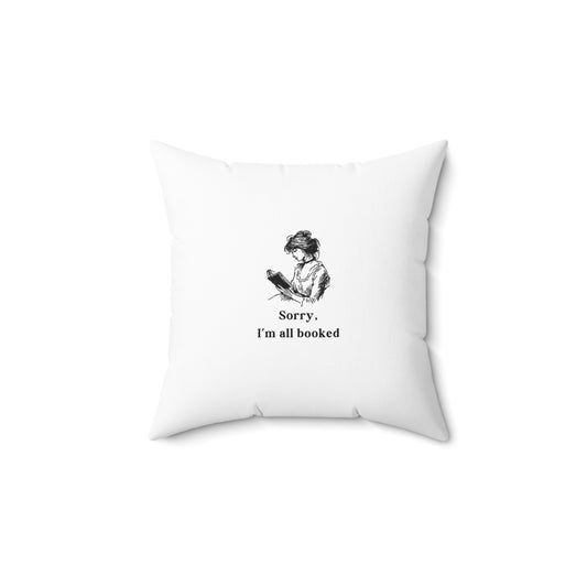 Spun Polyester Square Pillow