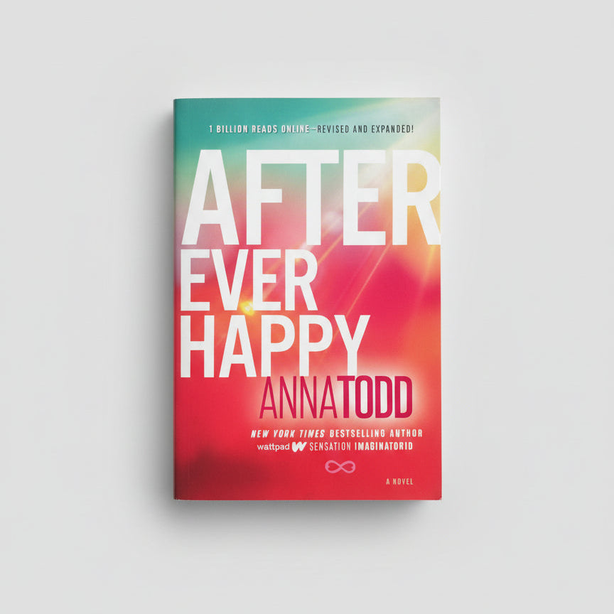 Book cover of 'After Ever Happy' by Ann Atod on a dark background