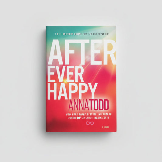 Book cover of 'After Ever Happy' by Ann Atod on a dark background
