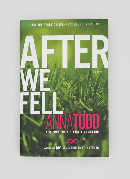 Book cover of 'After We Fell' by Ann Agood with a green background and white text.