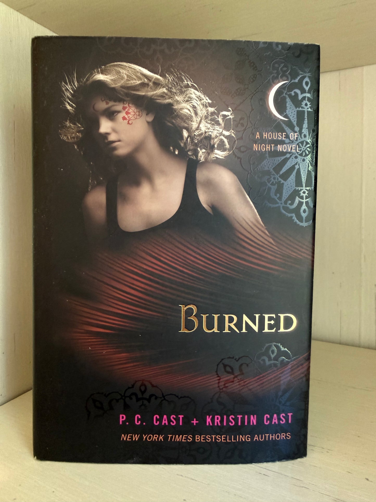 The book cover of 'Burned' by P. C.