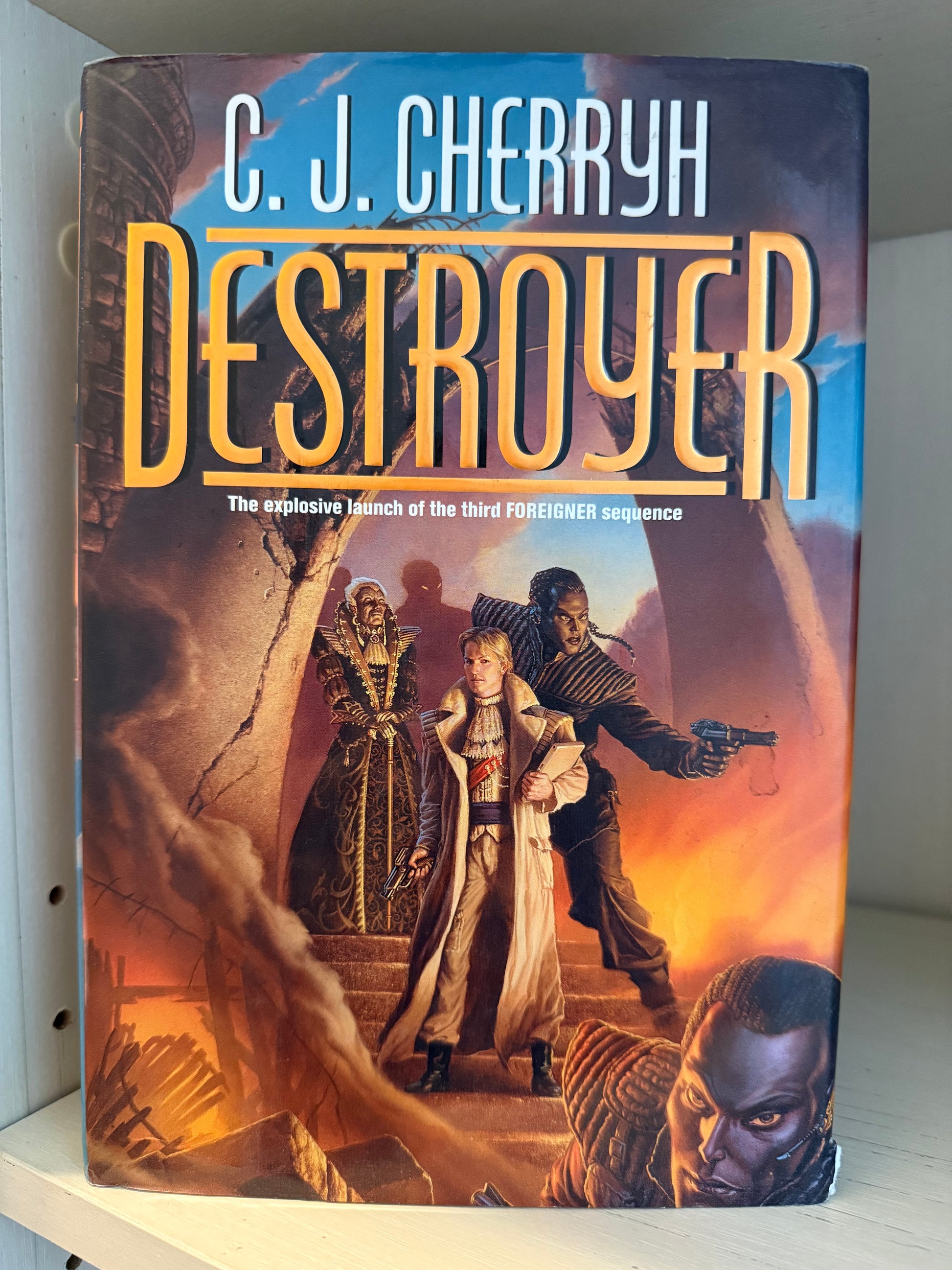 The book cover of 'Destroyer' by C. J.