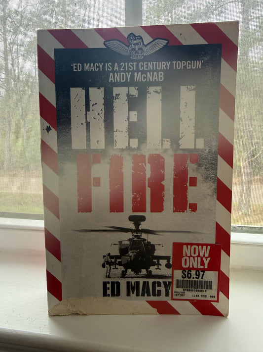 Book cover with red and white striped border, featuring text and graphics on a window background