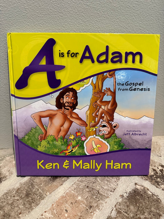 *USED* A is for Adam by Ken and Mally Ham