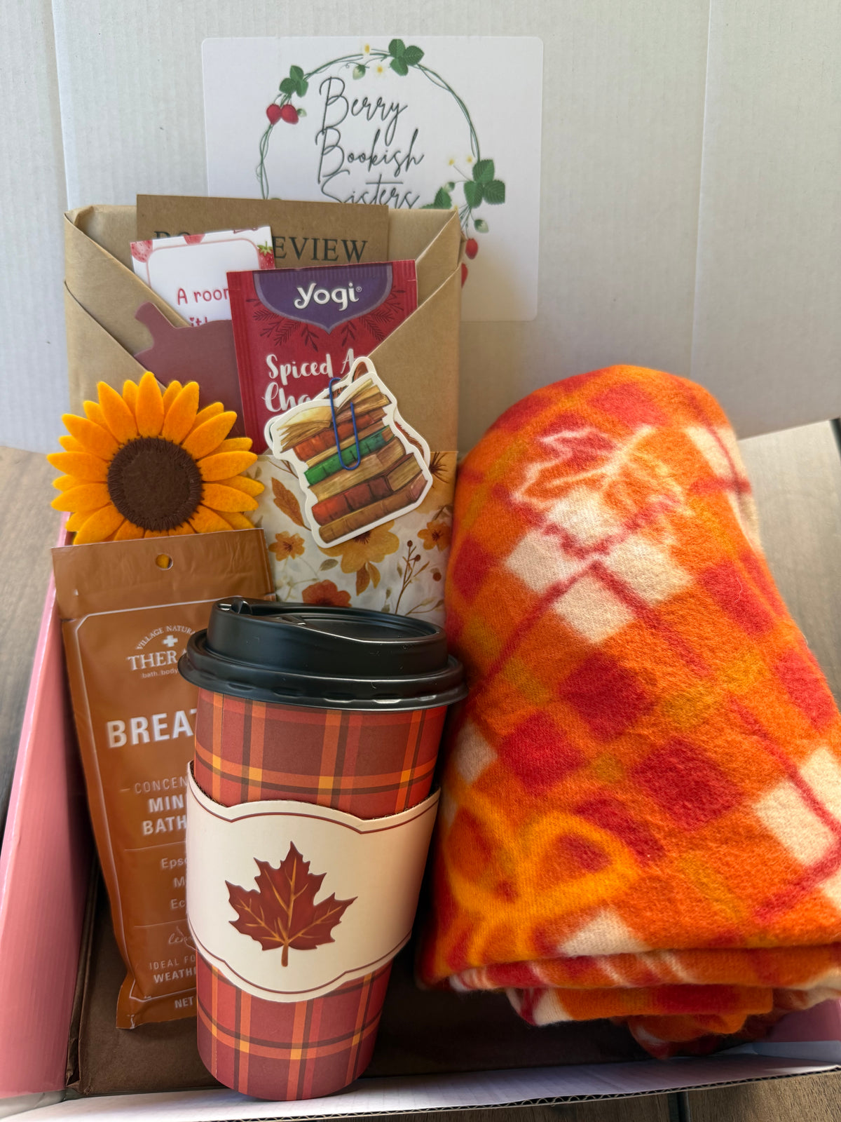 Cozy Up & Read Book Box - October